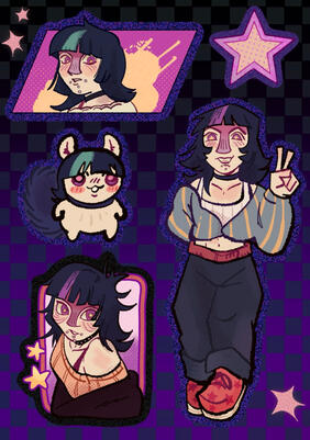 personalised sticker sheet